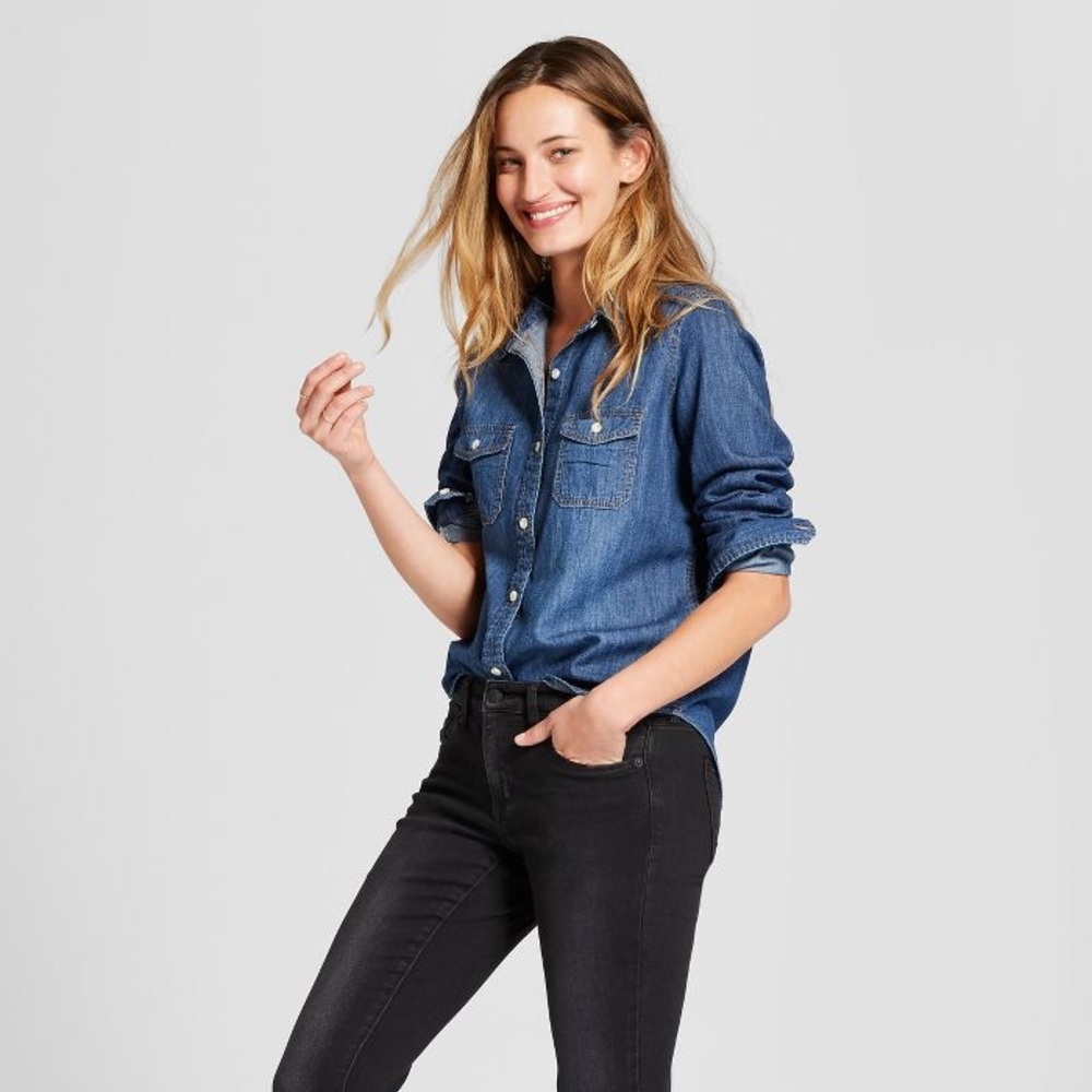 Target |  Universal Thread™ | Denim Button-Down
